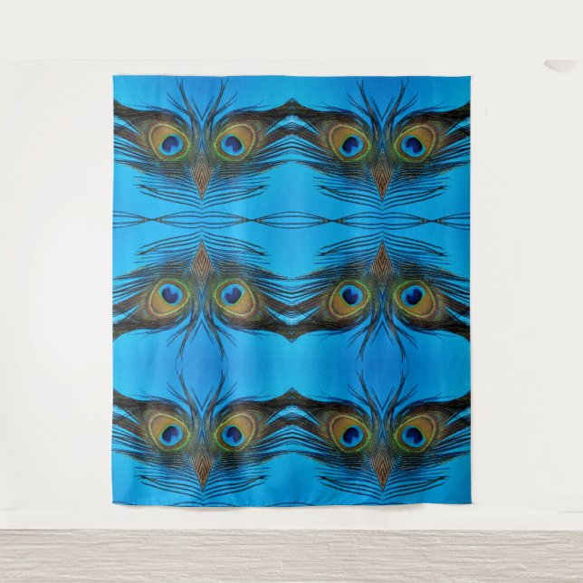 Tapiz Pavo real (Anverso)