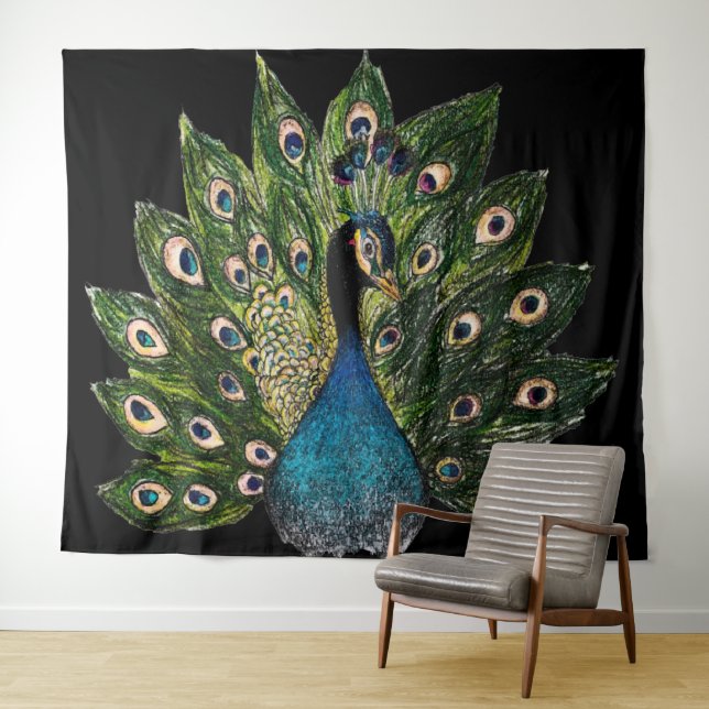 Tapiz Pavone (In situ (horizontal))