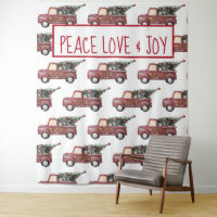 Paz Amor y Alegría Camión de Juguetes Feliz Navida