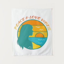 Tapiz Peace & Love Vibes