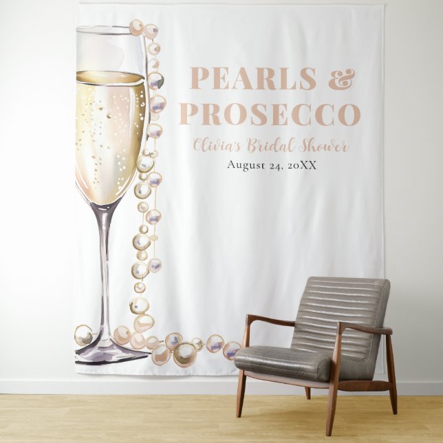 Tapiz Pearls y Prosecco Bridal Shower (In situ)