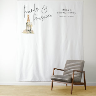 Tapiz Pearls y Prosecco Bridal Shower