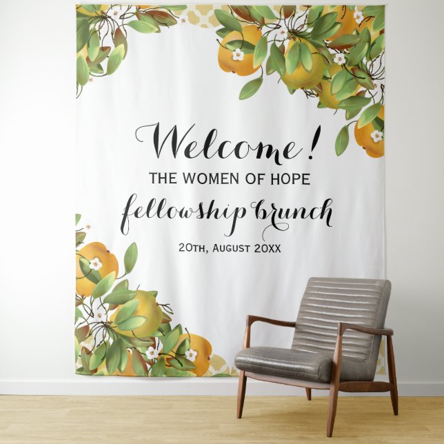 Tapiz Pears Fruit Event Background (In situ)