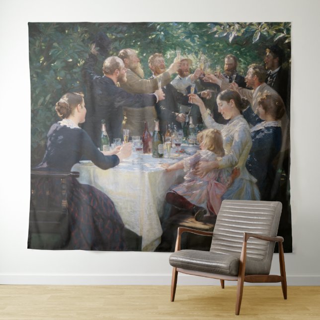 Tapiz Peder Severin Kroyer - ¡Hip, Hip, Hurra! (In situ (horizontal))