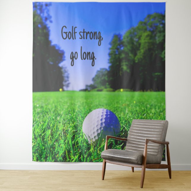 Tapiz Pelota de golf fuerte va hierba larga (In situ)