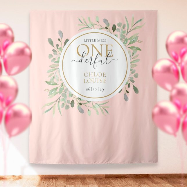 Tapiz Pequeña Miss ONE maravillosa primera edición de fo (Subido por el creador)