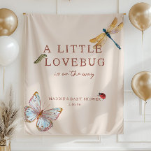 Pequeño cartel de bienvenida para baby shower de L