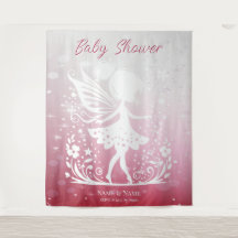 Pequeño fondo floral de hadas