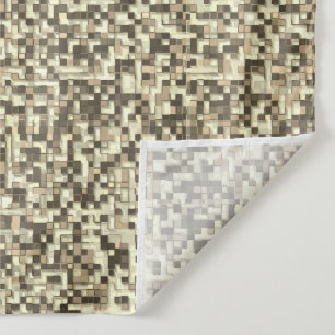Tapiz Pequeños cuadros en tonos beige marrón