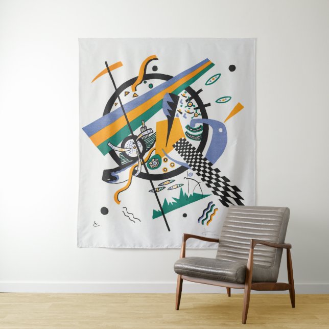 Tapiz Pequeños mundos IV, Resumen, Wassily Kandinsky (In situ)