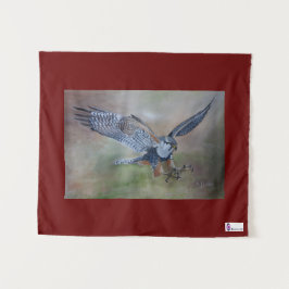 Tapiz Peregrine Falcon Tapestry