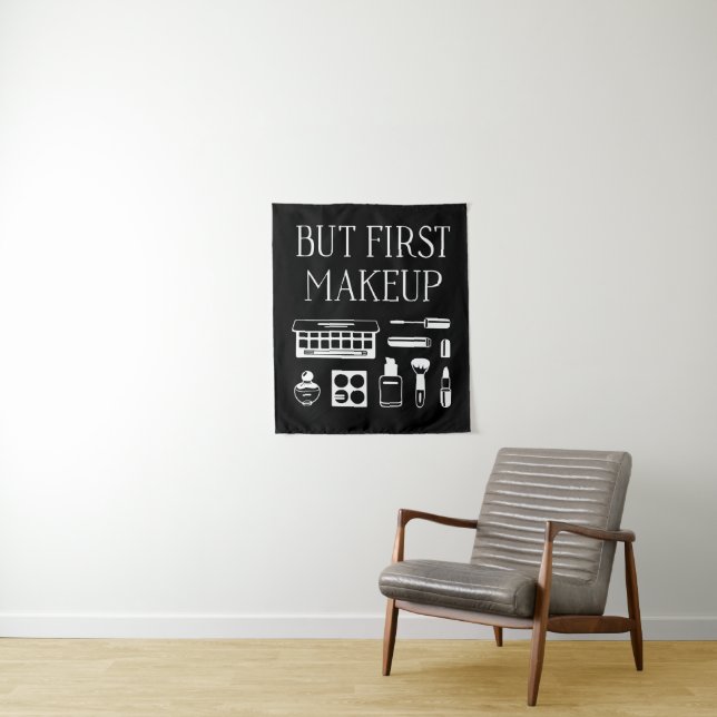 Tapiz Pero primer maquillaje (In situ)