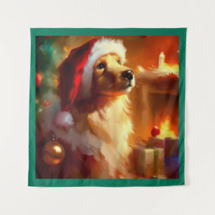 Tapiz Perro 1 de los navidades