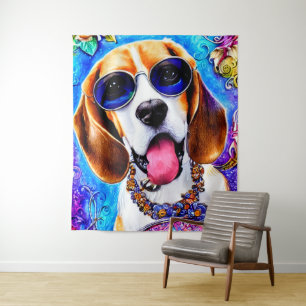 Tapiz Perro Beagle Funky