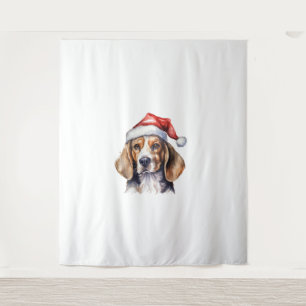 Tapiz Perro de los Navidades Beagle