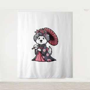 Tapiz Perro perro pastor kimono inglés viejo