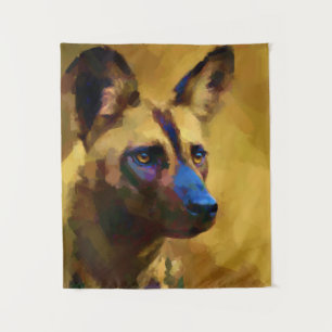 Tapiz Perro salvaje africano
