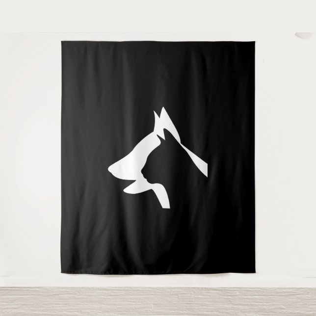 Tapiz Perro y gato (Anverso)