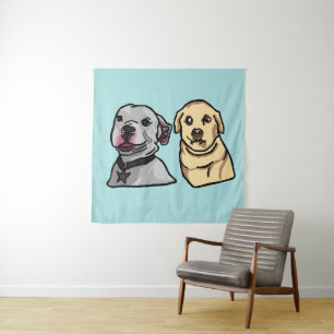 Tapiz Perros Memes Lindos