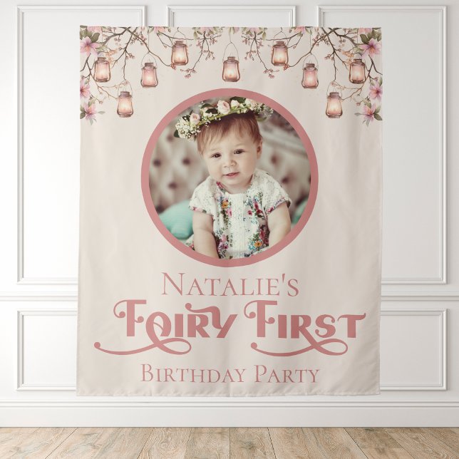 Tapiz Personalización de la fiesta de primer cumpleaños  (Subido por el creador)