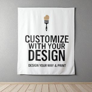 Tapiz Personalizadas 68x80" Empresa Marcada Personaliza