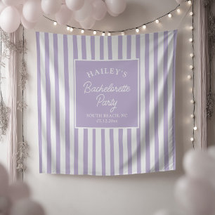 Tapiz Personalizado Bachelorette Beach & Fun