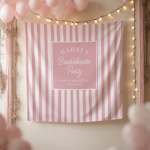 Tapiz Personalizado Bachelorette Beach & Fun