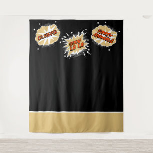 Tapiz Personalizado Burbujas Cita Boda Foto Fondo