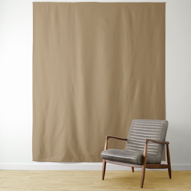 Tapiz Personalizado Café Marrón para Pared (In situ)