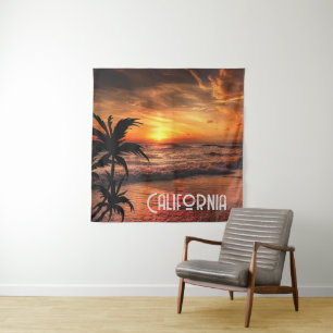 TAPIZ PERSONALIZADO CALIFORNIA SUNSET BEAUH NATURAL