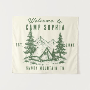 Tapiz Personalizado Camp Bach Tapestry - Montaña Rustica