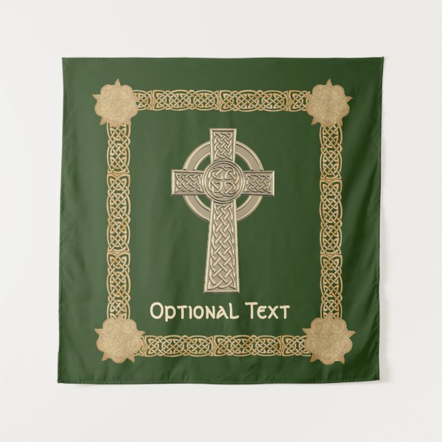 Tapiz Personalizado cruzado celta (Anverso)