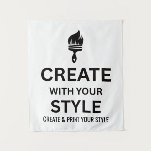 Tapiz personalizado de 34x40" para empresas