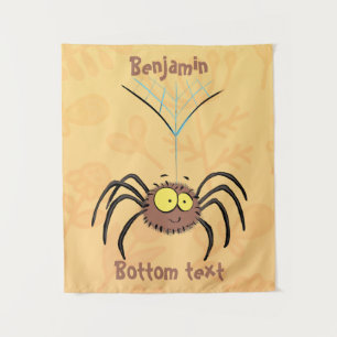 Tapiz Personalizado de araña suave y adorable