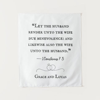 Tapiz Personalizado de Boda