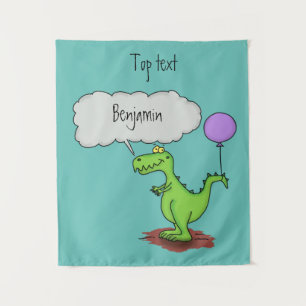 Tapiz Personalizado de dragón divertido y suave que resp