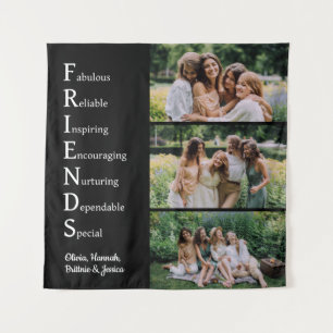 Tapiz personalizado de FRIENDS con fotos
