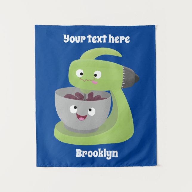 Tapiz Personalizado de utensilios de cocina para mezclad (Anverso)