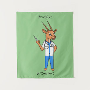 Tapiz Personalizado del médica del antílope de Gemsbok