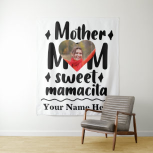 Tapiz Personalizado foto de corazón Madre mamá dulce mam