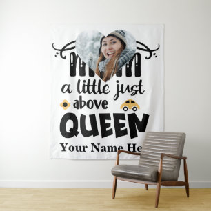 Tapiz Personalizado foto de corazón mamá justo encima de