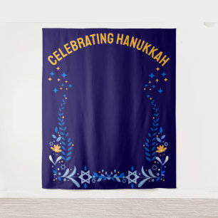 Tapiz Personalizado HANUKKAH, REUNIÓN FAMILIAR