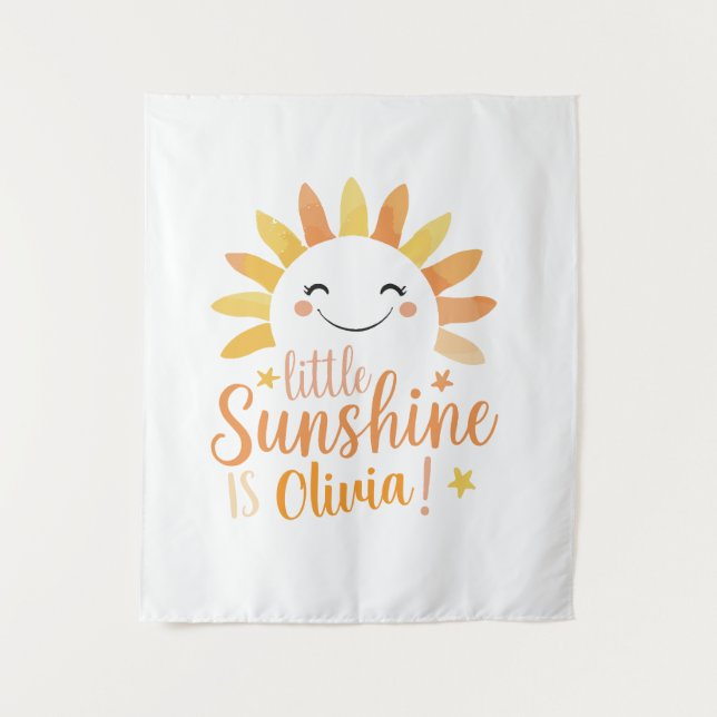 Tapiz Personalizado Little Sunshine (Anverso)