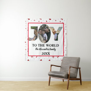 Tapiz Personalizado moderno 3 de alegría de collage de f