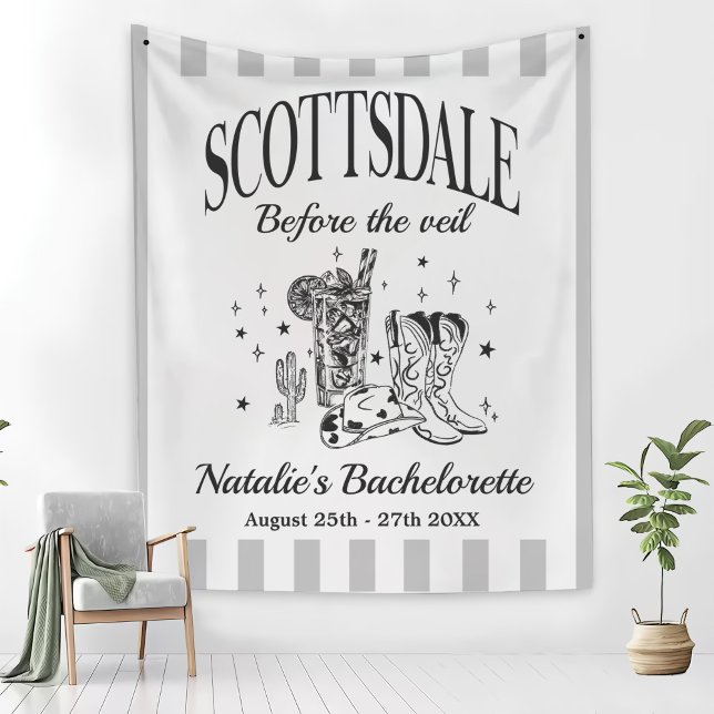 Tapiz Personalizado Scottsdale Bache Fiesta Antes Del Ve (Subido por el creador)