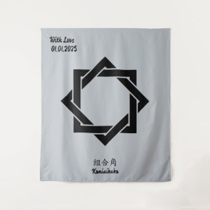 Tapiz Personalizado Vintage Minimalista japonés