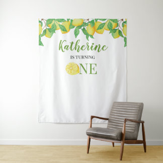 Tapiz Personalized Lemon Birthday
