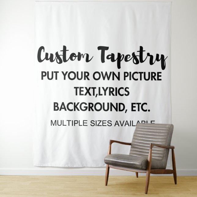 Tapiz Personalized Photo Tapestry (In situ)