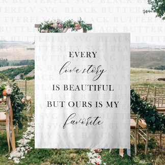 Tapiz Personalized Romantic Banner | Wedding Backdrop