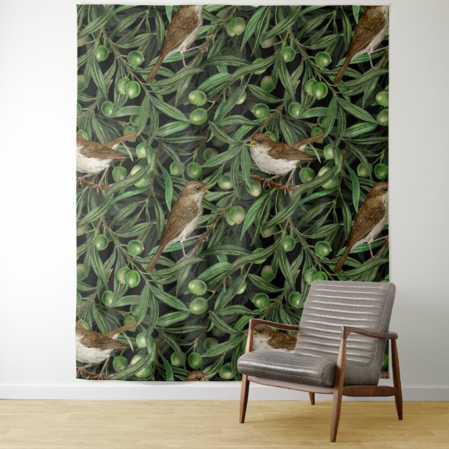 Tapiz Pesadillas en el olivo 3 (In situ)